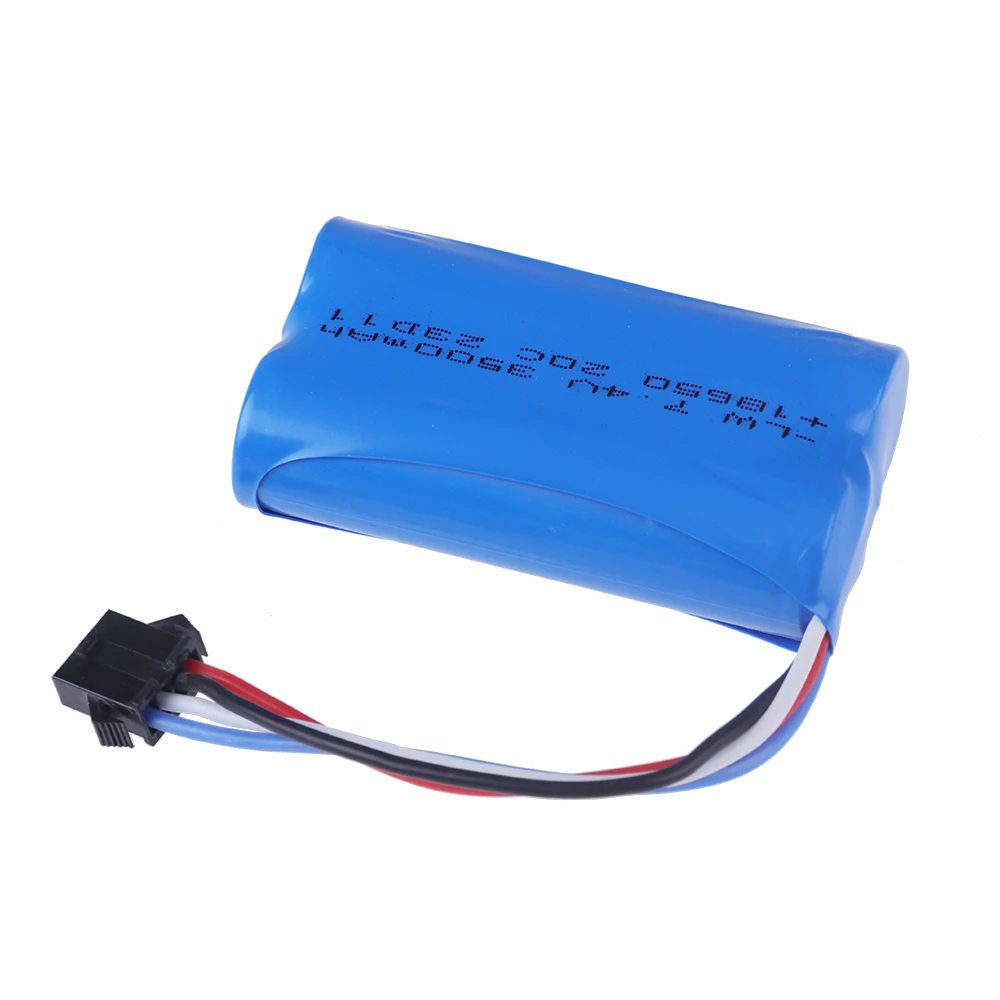 SM-4P Plug 7 4 V 3500mAh 18650 литий-ионная батарея для Udi007 Udi001 UDI002 UDI902 HJ806 960 961 962 RC Racing Boat 2S