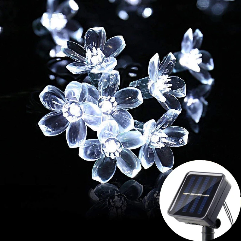 

Солнечные гирлянды с цветами вишни многоцветные 8 режимов