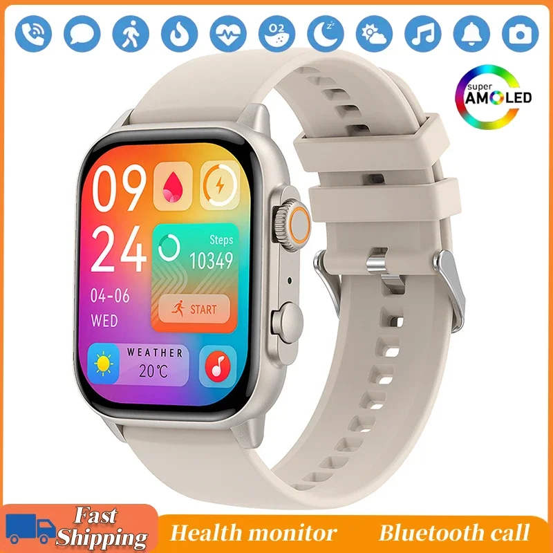 Смарт-часы Xiaomi Mijia, мужские и женские Bluetooth-браслеты с вызовом ...