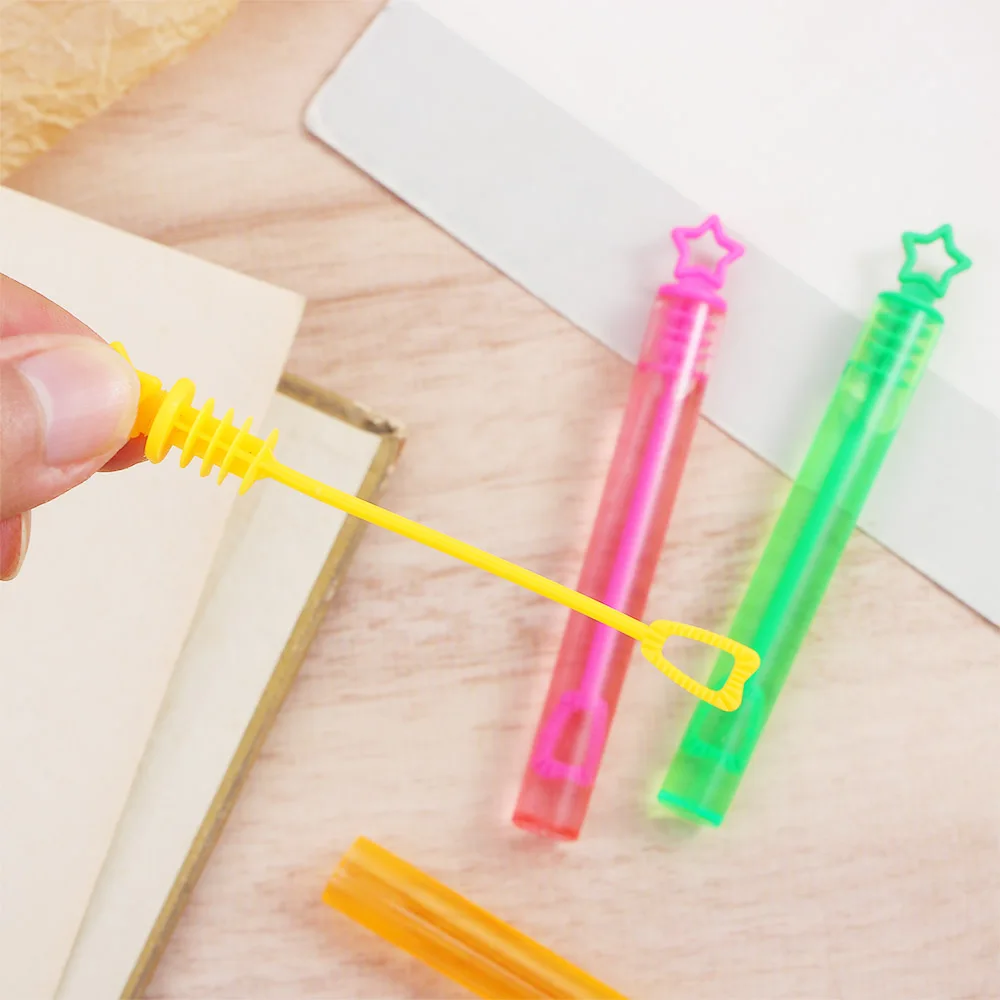 

5pcs Empty Bubble Soap Bottles Wedding Birthday Party Children Toy Baby Shower Bubble Maker Kids Outdoor Fun Bubble Toy