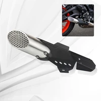 style exhaust cover protection motorcycle exhaust pipe for yamaha mt 07 2017 tracer 2016 18 fz 07 2014 xsr700 2015 2021 yzf r7