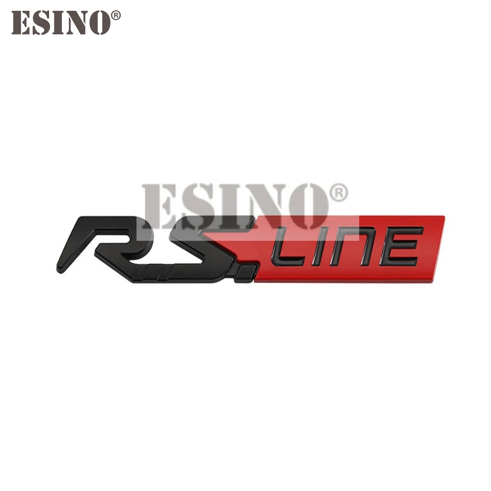 

Автомобильный Стайлинг, 3D металлическая хромированная эмблема из цинкового сплава, значок для Renault RS Line Clio Captur Megane Kadjar Arkana Koleos Sandero saffane