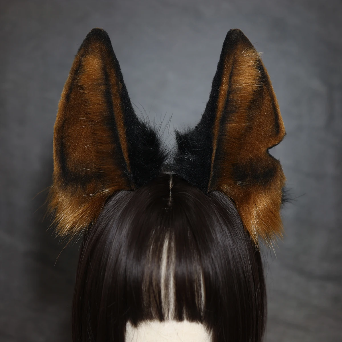 New Custom Halloween Headdress Anubis Ancient Egyptian Myth God of Death Anubis Hu Lang Ear Hair Hoop Wolf Ear Beast Ear Cosplay images - 6