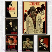 scarface movie diamond painting 5d drill wall art embroidery diy cross stitch kits mosaic vintage picture home decor stickers