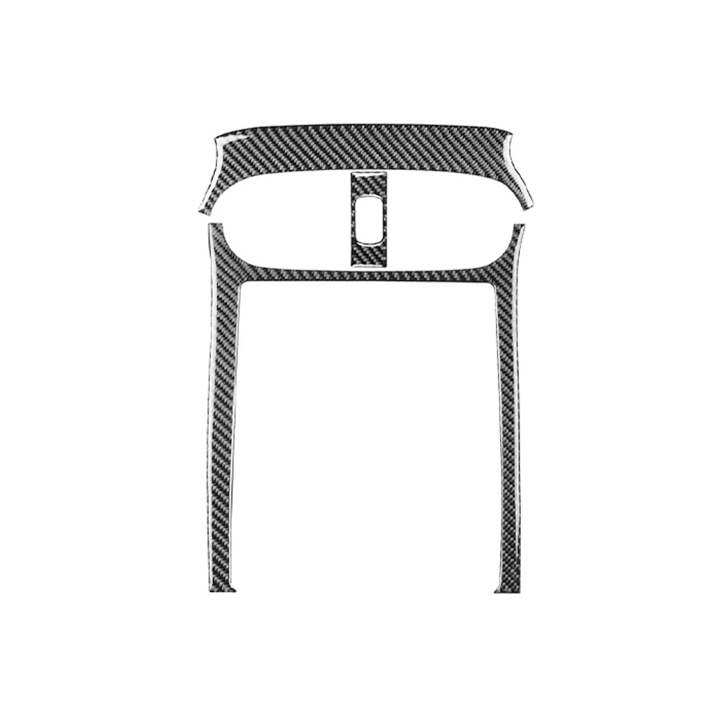 

Наклейки для центрального управления, задняя панель, 1 * аксессуары, черные волоконные детали Cabon для Chevrolet, Corvette C6