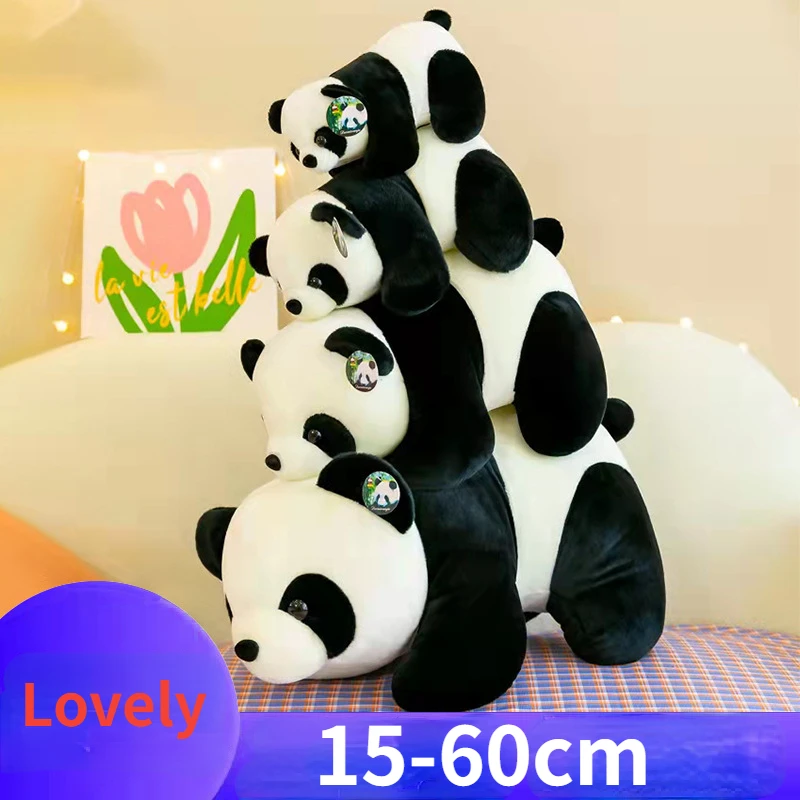 

Simulation Panda Doll Plush Toy Cute Animal Doll Pillow