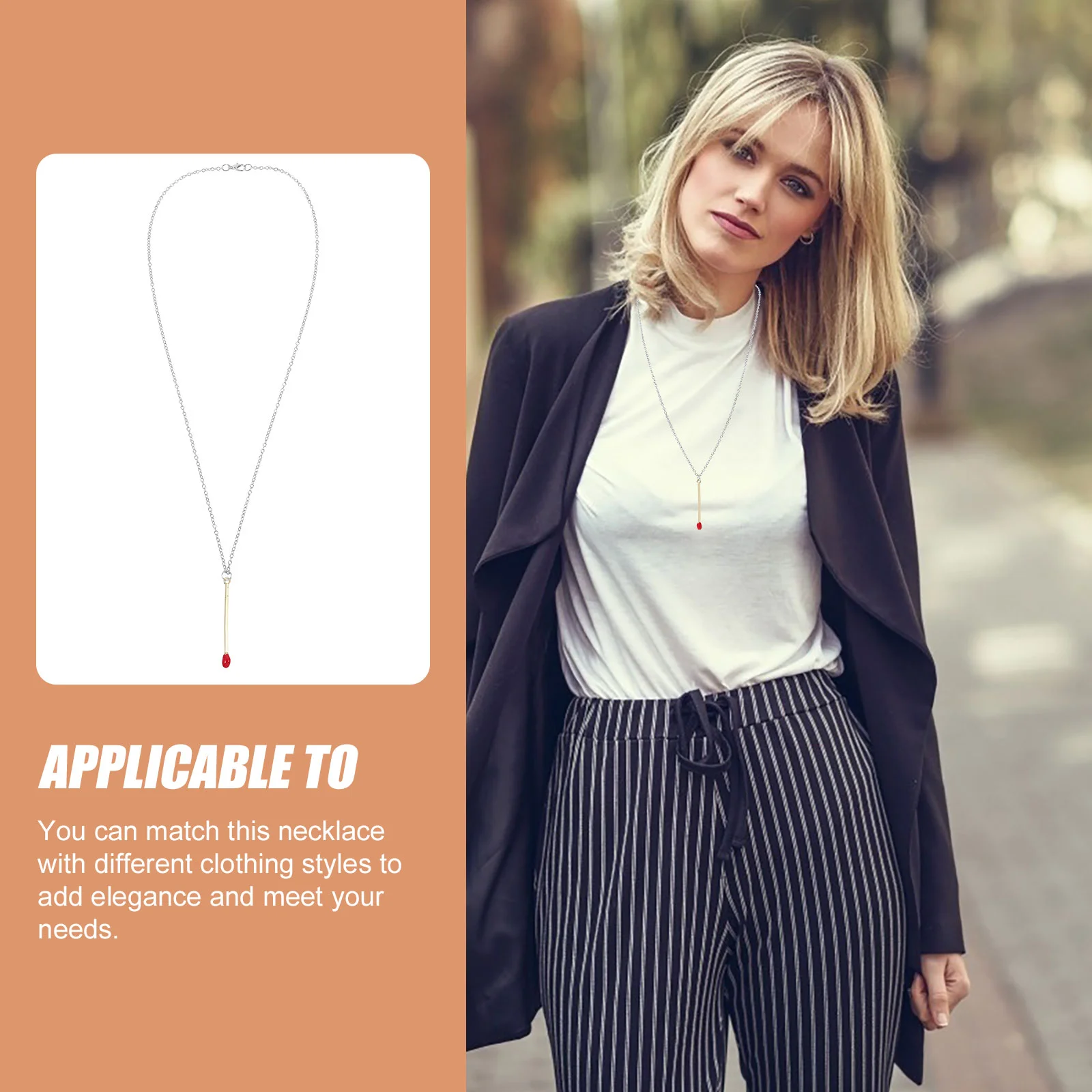 Ожерелье невесты в тон кулон корейская версия модно для женщин женская эстетика