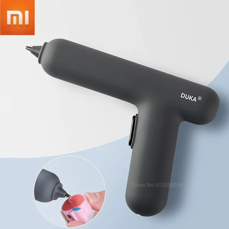 

Xiaomi DUKA EG1 Electric Cordless Hot Melt Glue Gun Fast Heating Overflow protection Mini Repair DIY Tool with 7mm Glue Sticks