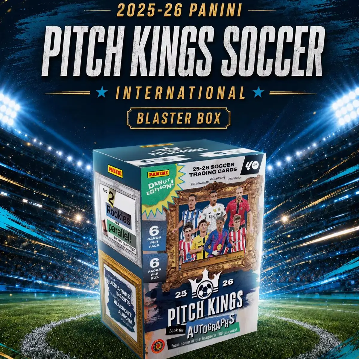 Фото Panini 2026 NEW Prizm Counter Display FIFA World Cup Килиан Мбаппе ‌   Коллекционные футбольные карточки: Оригинальный сюрприз для фанатов №2