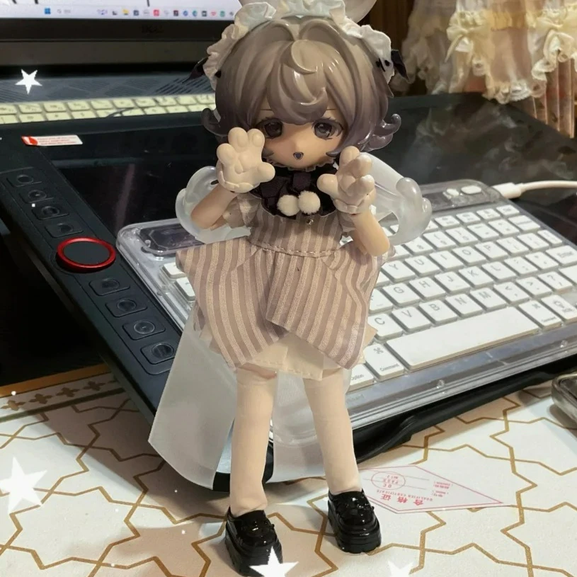 Фото COME4FREE Bonnie Limited Edition Подвесная карточка-фигурка BJD V3, альтернативный цвет Raindrop Lila, шарнирная кавайная игрушка, сюрприз-бокс, декор, подарок №3