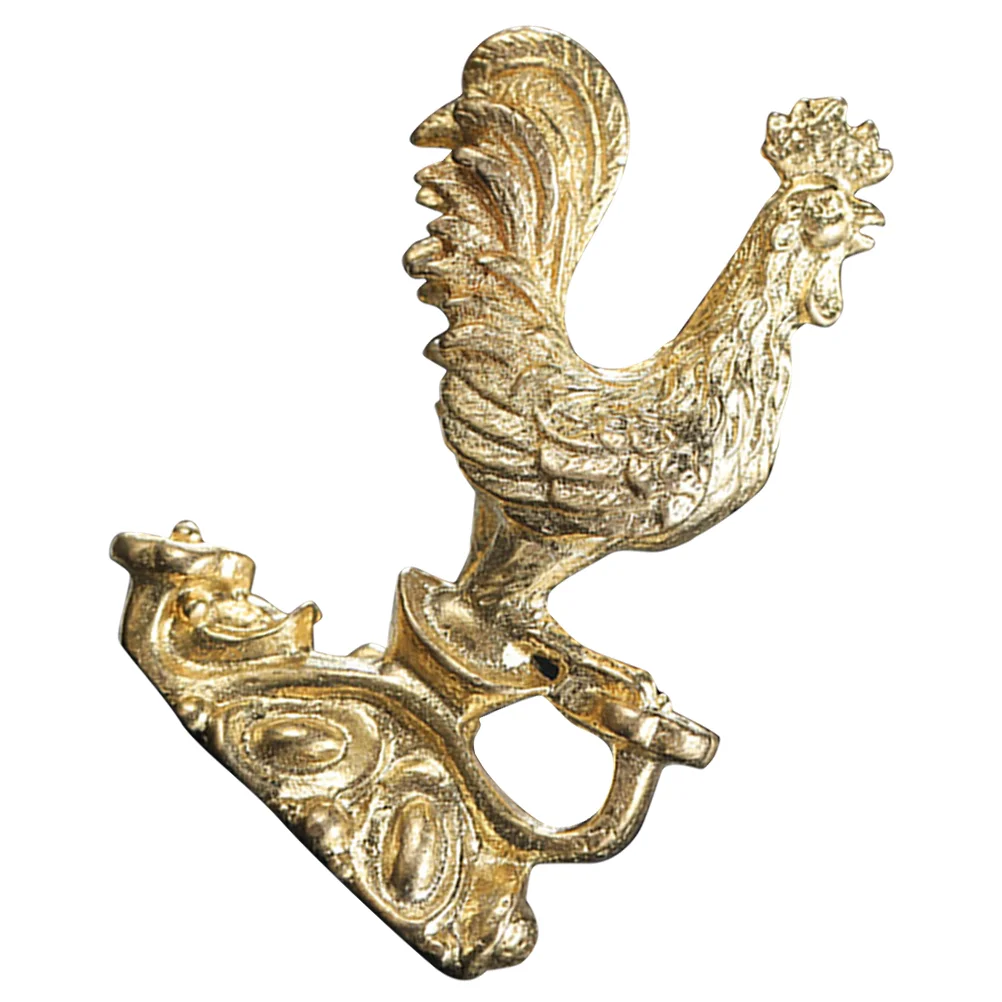 Китайские латунные украшения в виде петуха Юаньбао курица золотой декор стола