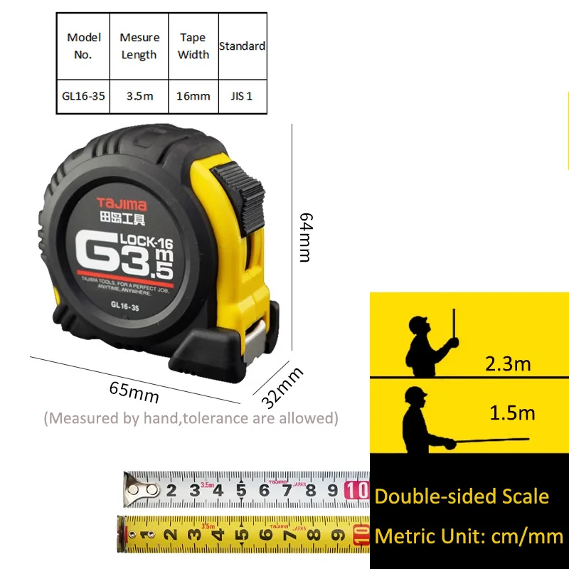 

Tajima рулетка 2-7,5 м JIS1
