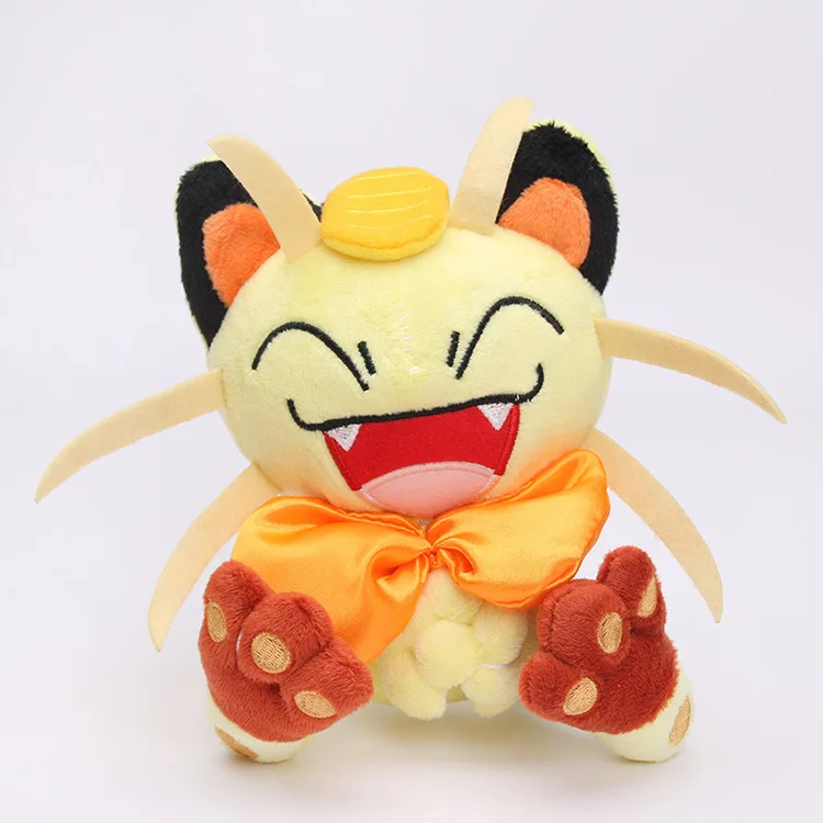

20 см размер покемон Meowth плюшевая кукла модель игрушка