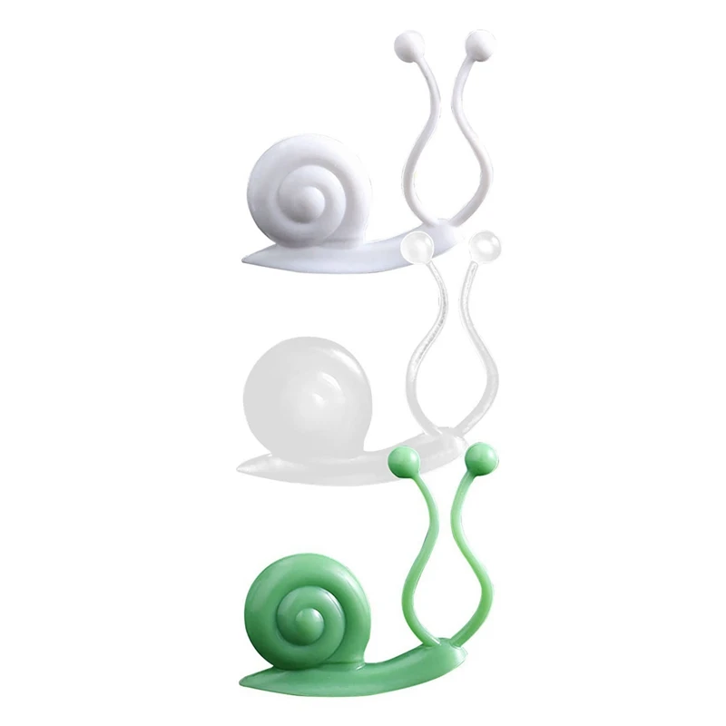 

30PCS Invisible Snails Plant Climbing Wall Fixture Clips Cable Cord Organizer Wall Vines Fixer Wall Sticky Hook