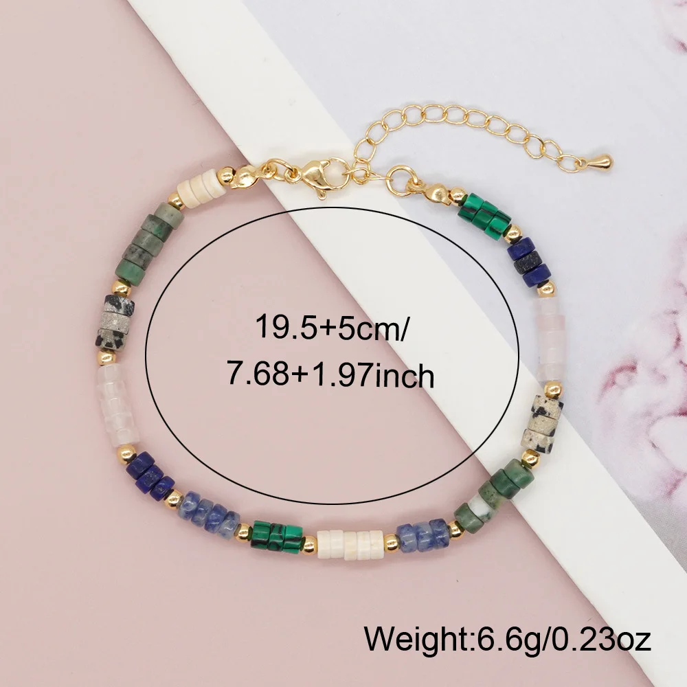 Женский этнический цилиндрический браслет в богемном ретро стиле с пряжкой из