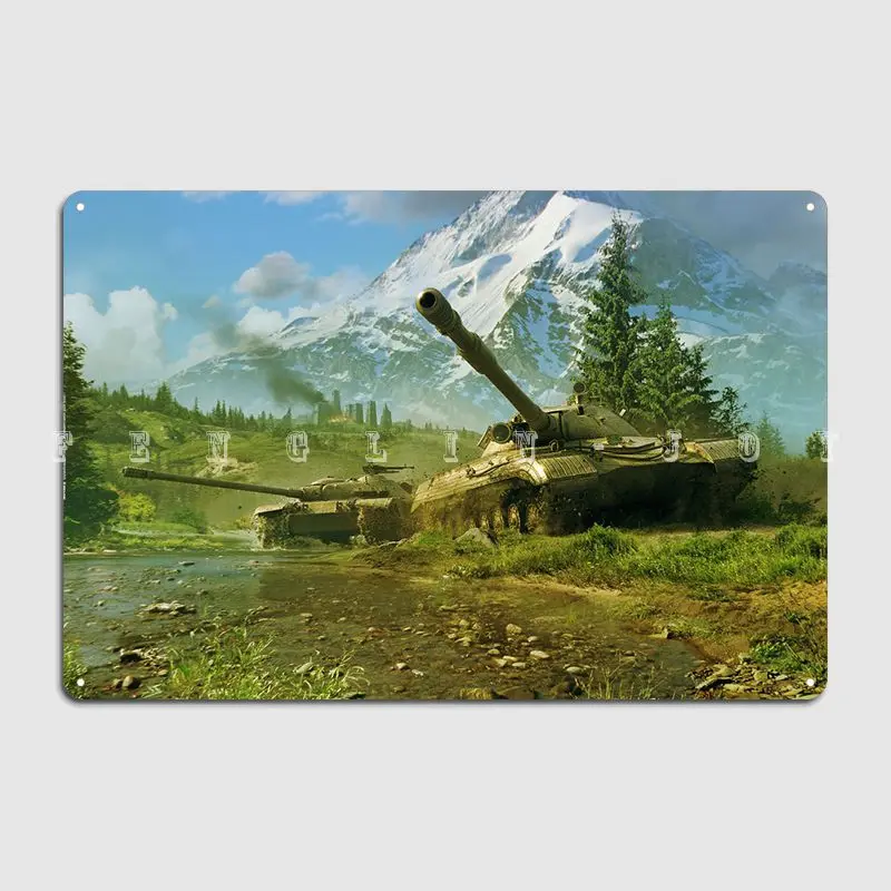 

K-91 And Obj. 277 Poster Metal Plaque Club Pub Garage Decoration Wall Decor Tin Sign Poster