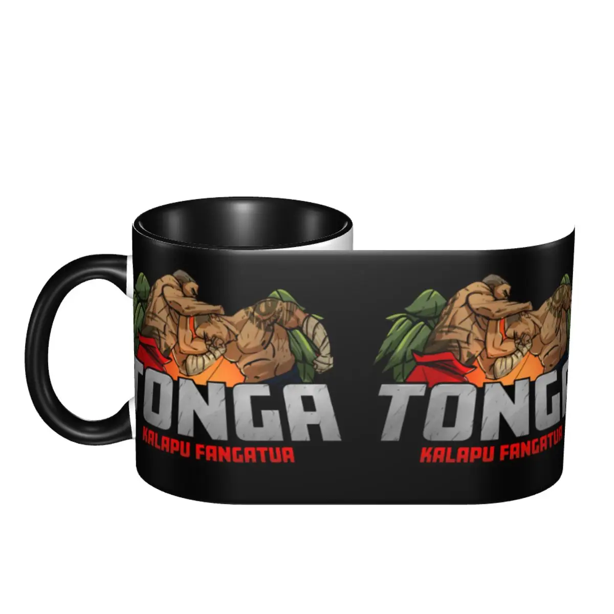 

Tonga Volcano Kalapu And Fangatua Tonga Novelty Cups Mugs Print Mugs Ash Humor Graphic beer mugs