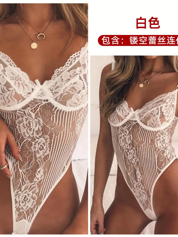 Новый летний женский комбинезон с поясом на плечо и бантом кружевной женские