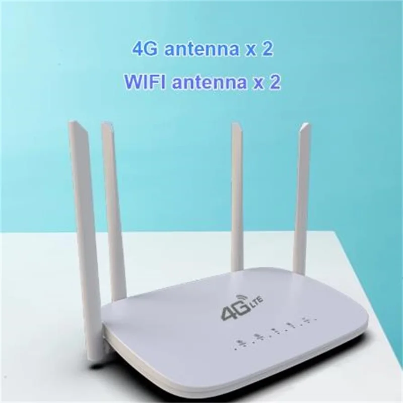 

LC116 4G CPE 4G wifi роутер SIM-карта точка доступа CAT4 32 пользователей RJ45 WAN LAN беспроводной модем LTE роутер