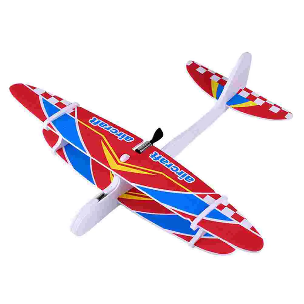 

Foam Plane Throwing Aircraft Toy Creative Airplane Charge Foams Circle Around Electric Glider