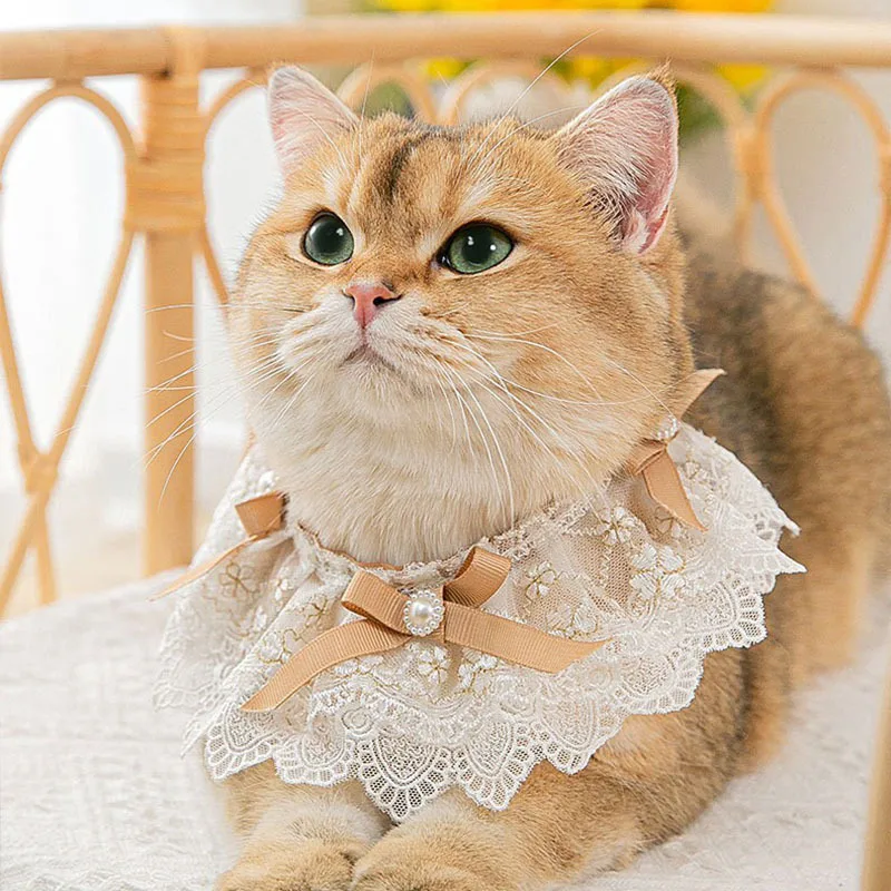 

Кружевной Галстук-бабочка, нагрудники для собак, треугольная повязка-бабочка, клетчатые банданы для домашних животных, аксессуары для мило...