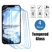 4pcs protective glass on for iphone 13 12 mini pro max screen protector tempered glass for iphone12 13 pro 13pro 12pro max glass