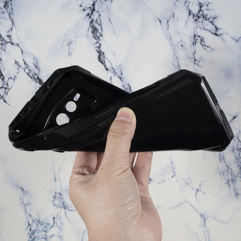 Фото Противоударный мягкий чехол из ТПУ для DOOGEE V Max Pro, силиконовый чехол Etui, прозрачный чехол для телефона Funda Doogee V Max Plus Bumper Shell №3