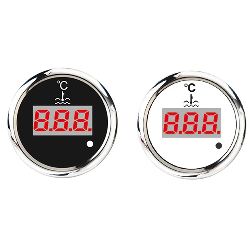 

52 мм Цифровой измеритель температуры воды 0-120 градусов Цельсия Универсальный измеритель температуры воды Индикатор Красной подсветки с си...