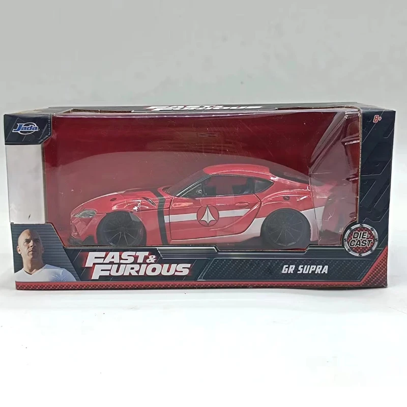 Литой под давлением масштаб 1:24 JADA GR SUPRA модель спортивного автомобиля из сплава
