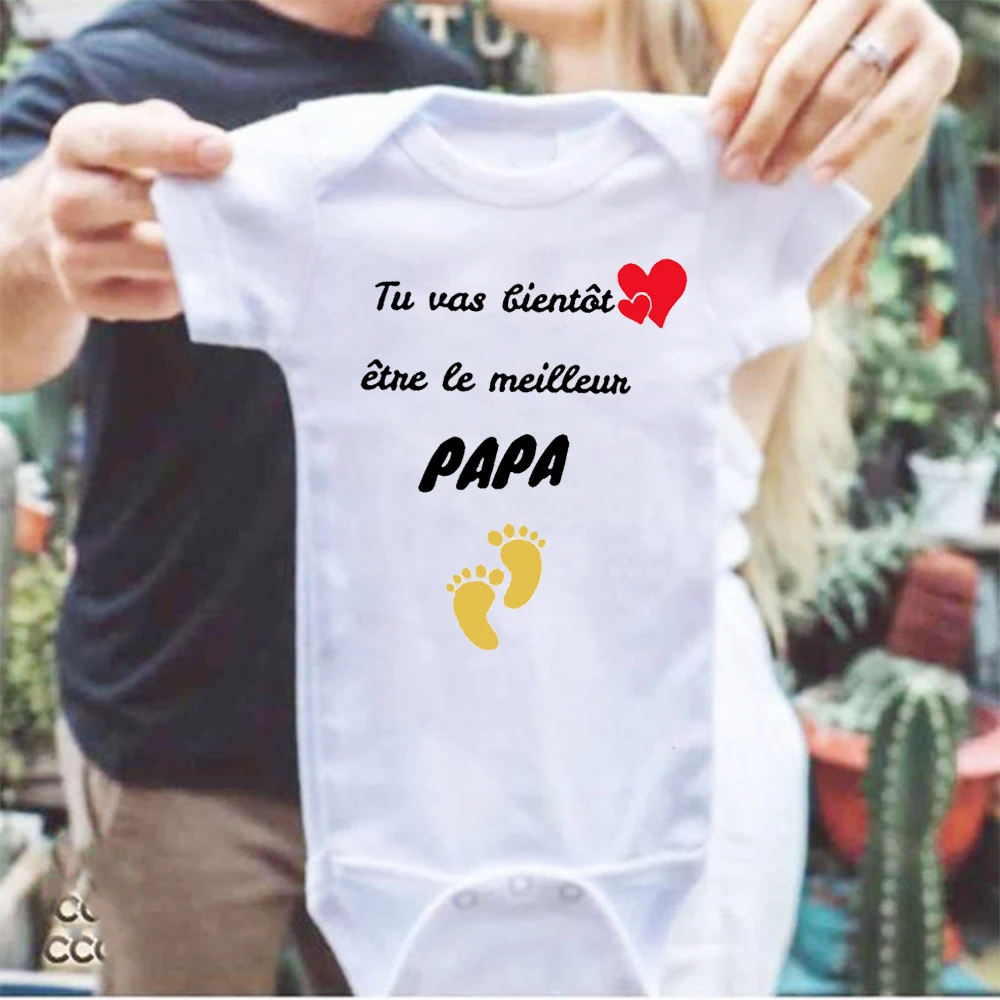 

You're Going To Be The Best DAD Soon Baby Bodysuit Baby Body Clothes Pregnancy Announcement Newborn Jumpsuit Infant Shower Gifts