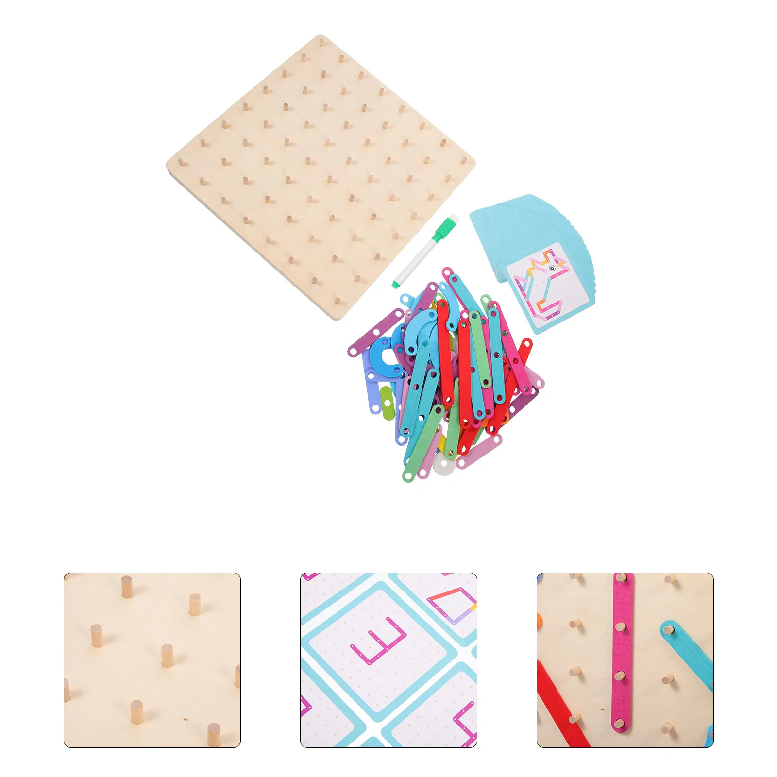 

1 Set Color Funny Games For Adults Kindergarten Puzzles Wooden Puzzle Toddler Puzzle Toddler for Boys Children Kids Girl
