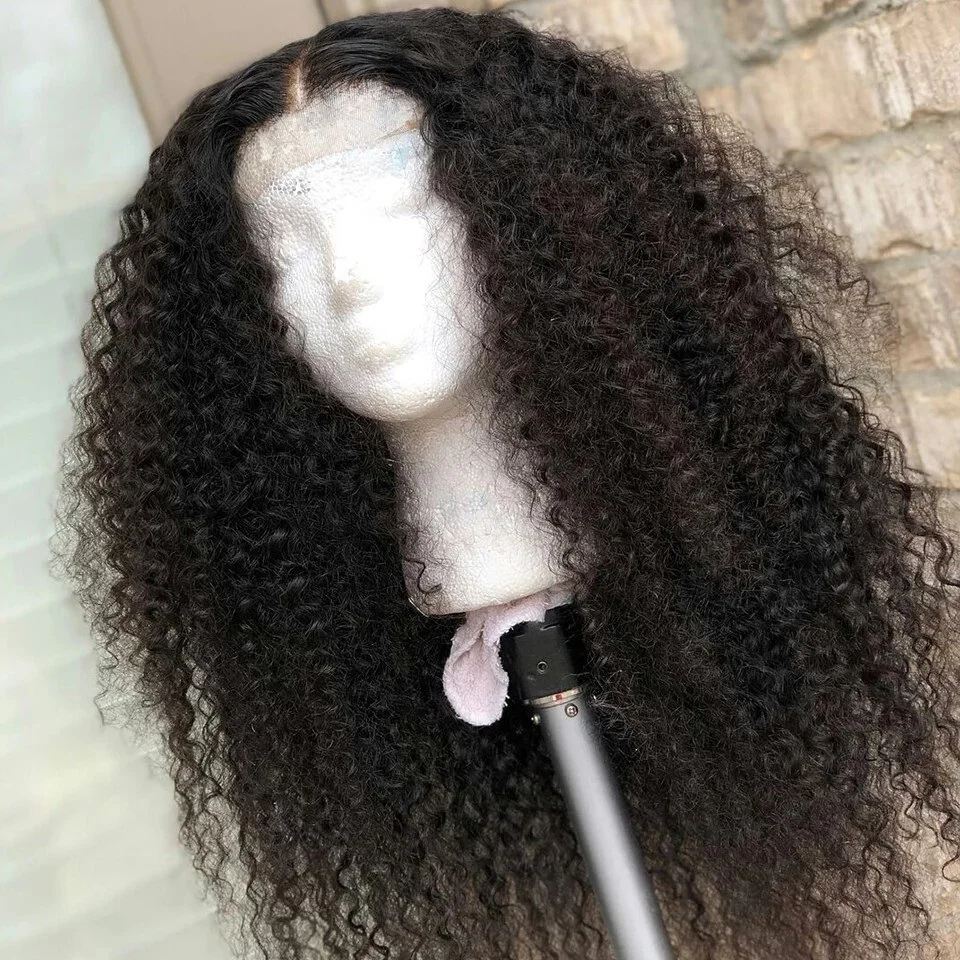 

long curly human hair wig 13x5 t part lace wigs 200% heavy density