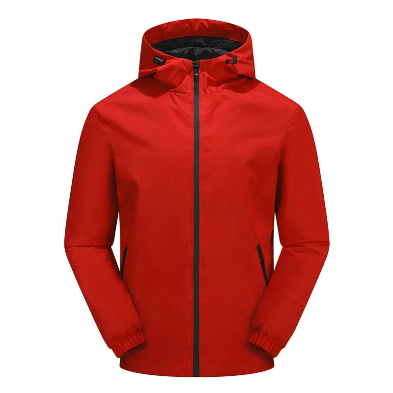 

Wear-resistant Waterproof Men Women Hiking Jackets Hooded Camping Fishing Coats Windbreaker Breathable Climbing Unisex Outdoor