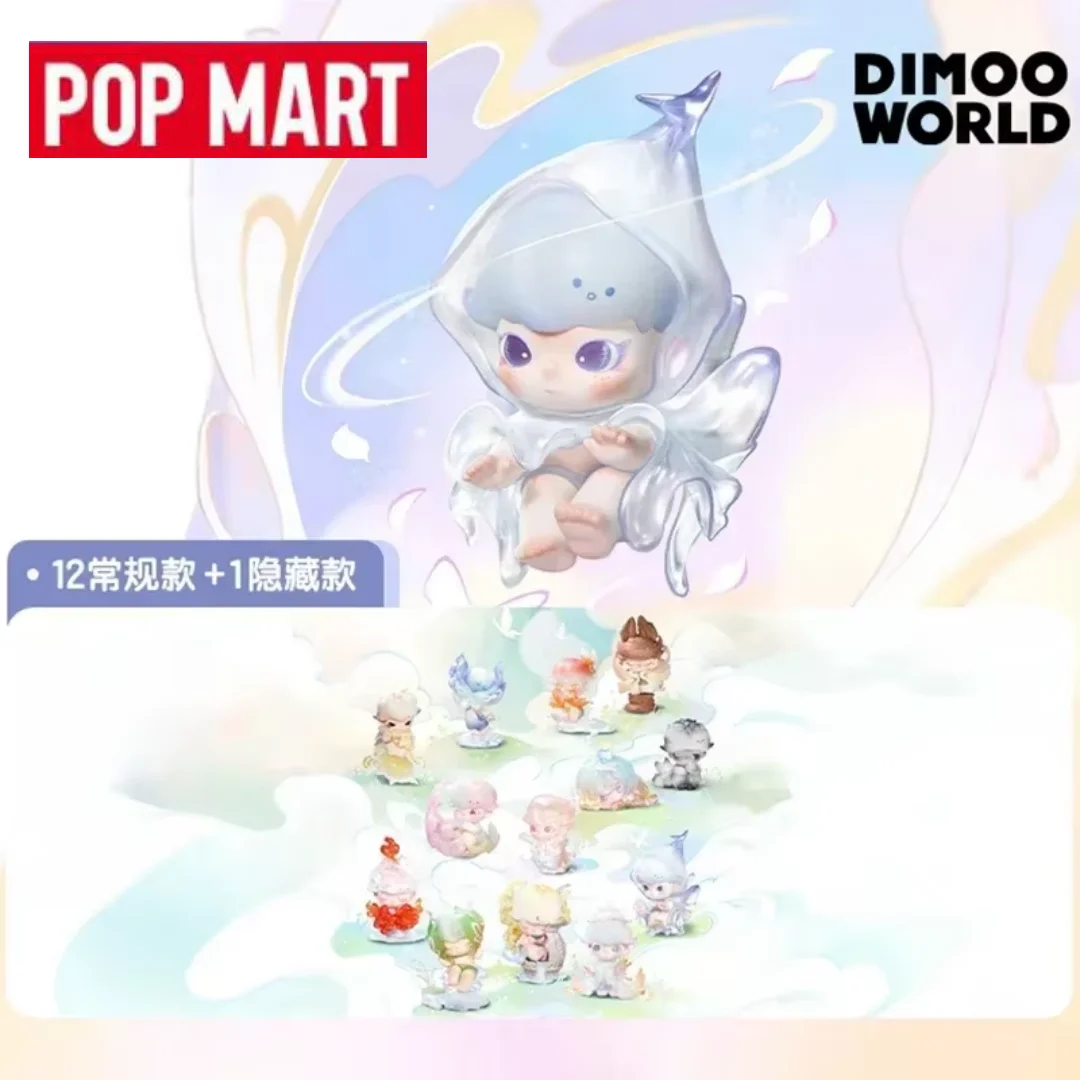 Фото POP MART DIMOO Серия «Формы природы» — Загадочная коробка-сюрприз, Оригинальные игрушки, Куклы, Аниме-фигурки, Настольные украшения, Коллекция №5