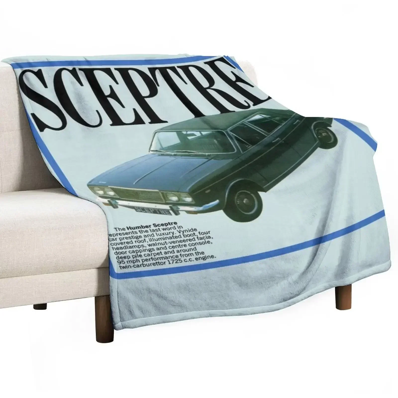 Фото Плед HUMBER SCEPTRE в клетку, модные одеяла и пледы, персонализированный подарок, пляжные пледы №1