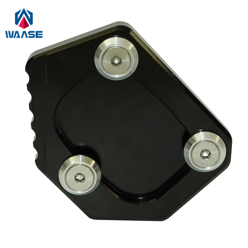 

waase For Honda NM4 CB250F CB650F CBR650F CBR300R 2014 2015 2016 2017 2018 Kickstand Foot Side Stand Extension Pad Support Plate