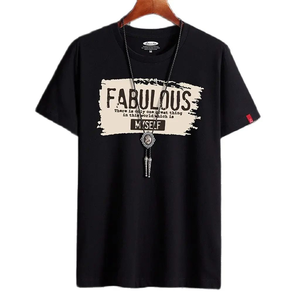 

Harajuku Men T- Shirt Clothing Summer Couples Men T Shirt Slim Fit Short Sleeve Comfortable Male Tshirt Men's Fashion Clothes