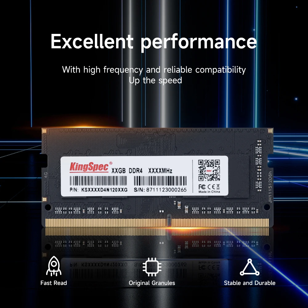 KingSpec Память Ram ddr4 4 ГБ 8 ГБ 16 ГБ 2666 МГц 3200 RAM для ноутбука ...