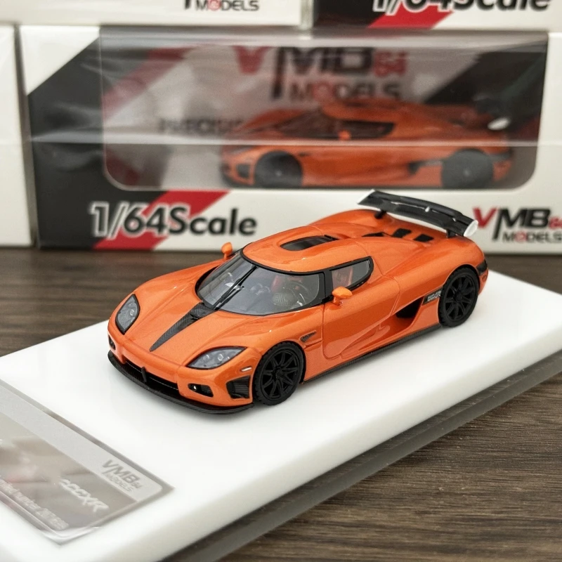 Новые акции VMB 1/64 CCXR оранжевого цвета модель автомобиля из смолы в 2024 году