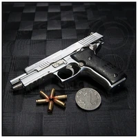 1 205 legierung metall p226 miniatur modell pistole spielzeug abnehmbare patrone fall werfen kann nicht schie%c3%9fen sammlung
