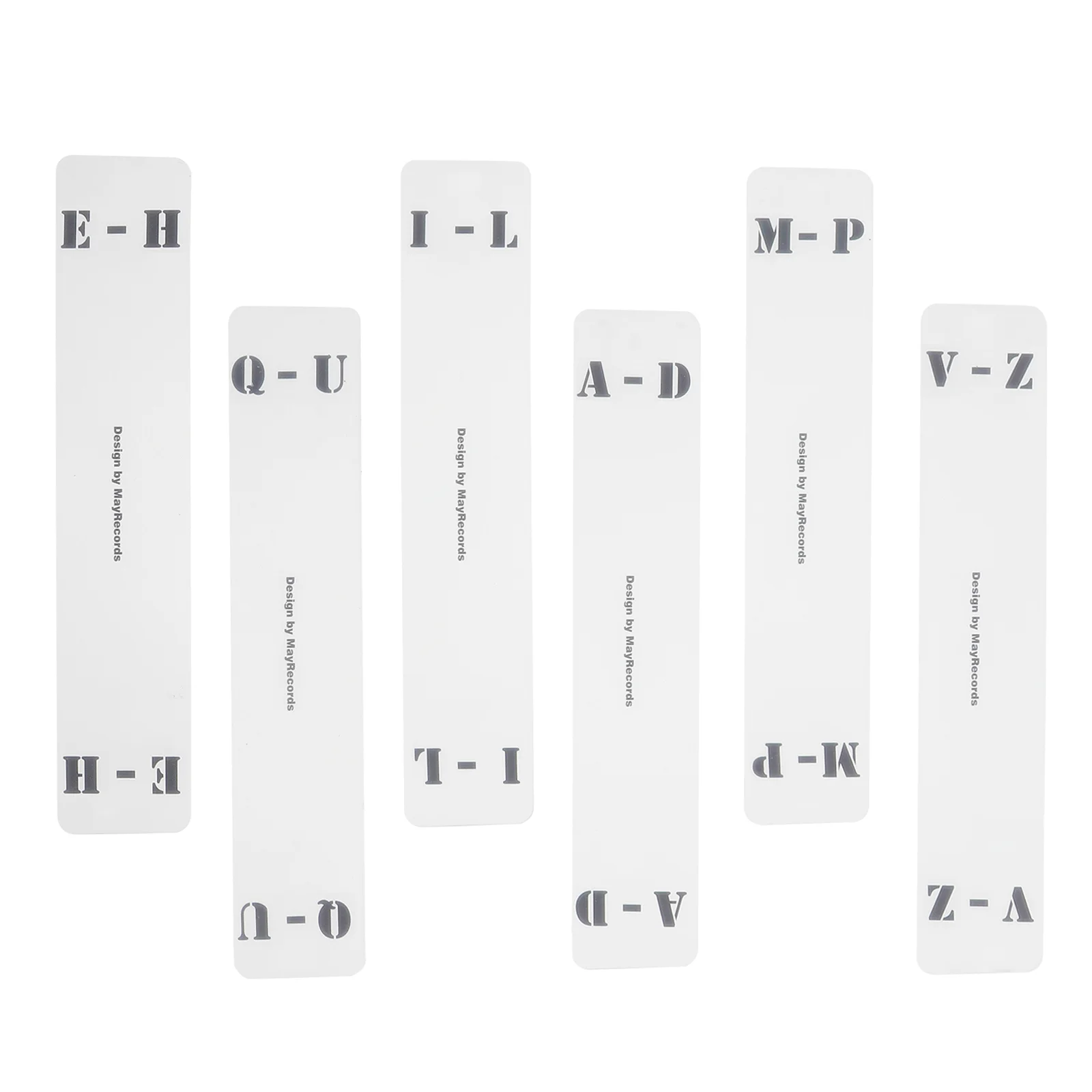 Органайзер для карточек сортировки записей индексные разделители компакт-диск
