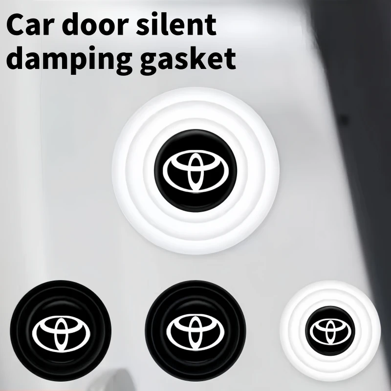 Автомобильная силиконовая дверная амортизационная наклейка амортизатор