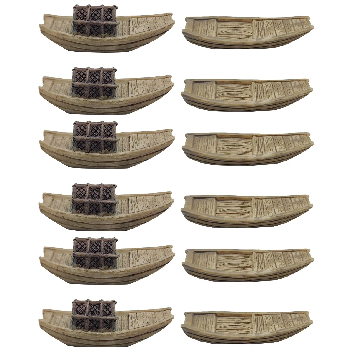 

Boat Miniature Model Ornament Decor Mini Sailboat Micro Figurine Sailinglandscape Figure Nautical Beach Garden Adornment Wooden