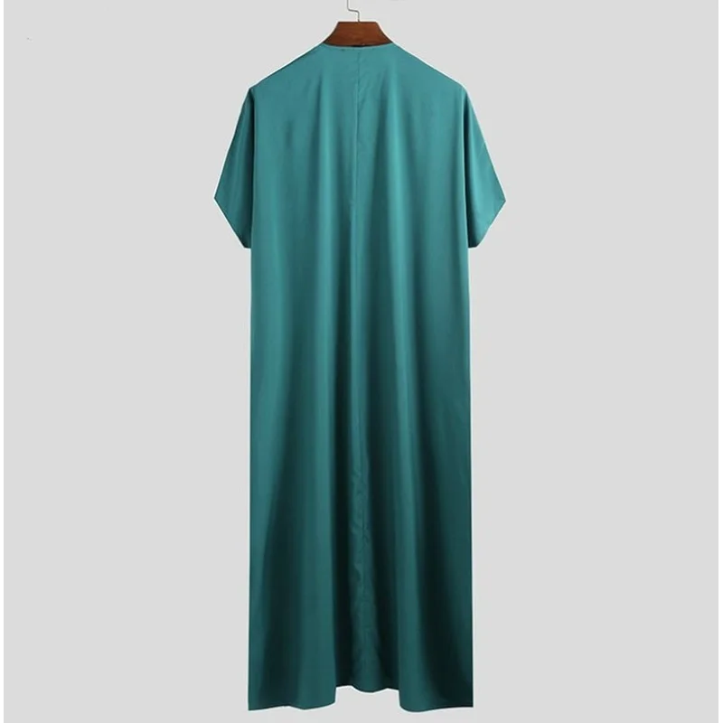 New Muslim Middle East Arab Dubai Robes Malaysia Men's Shirt Muslim Robe Muslim Fashion Dubai Abaya Turkey Arabic Men Clothing