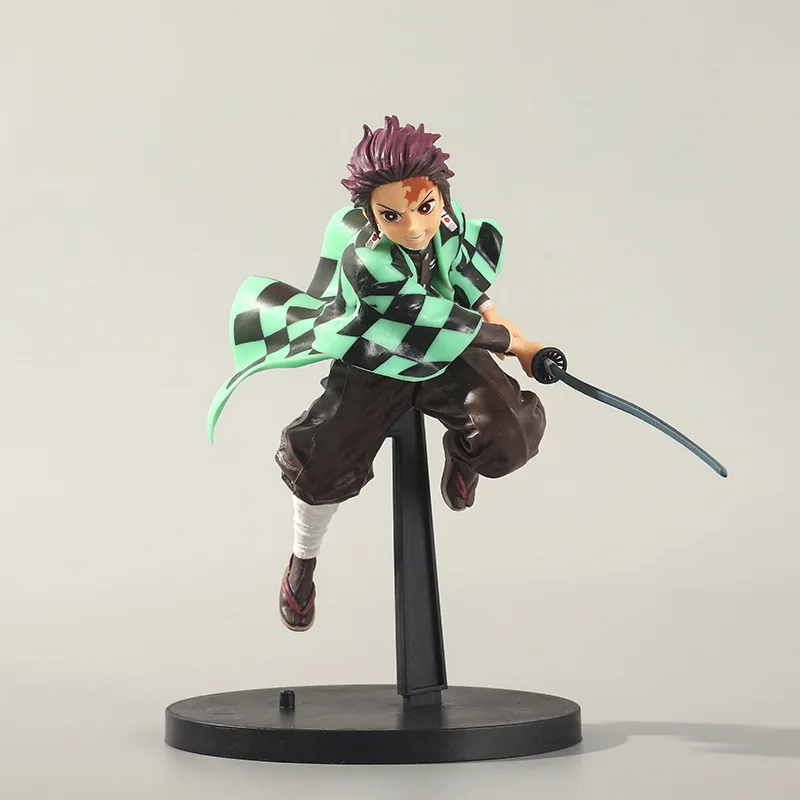 

Demon Slayer Anime Figurine Kamado Tanjirou Kamado Nezuko Action Figure PVC Finished Goods Model Toys