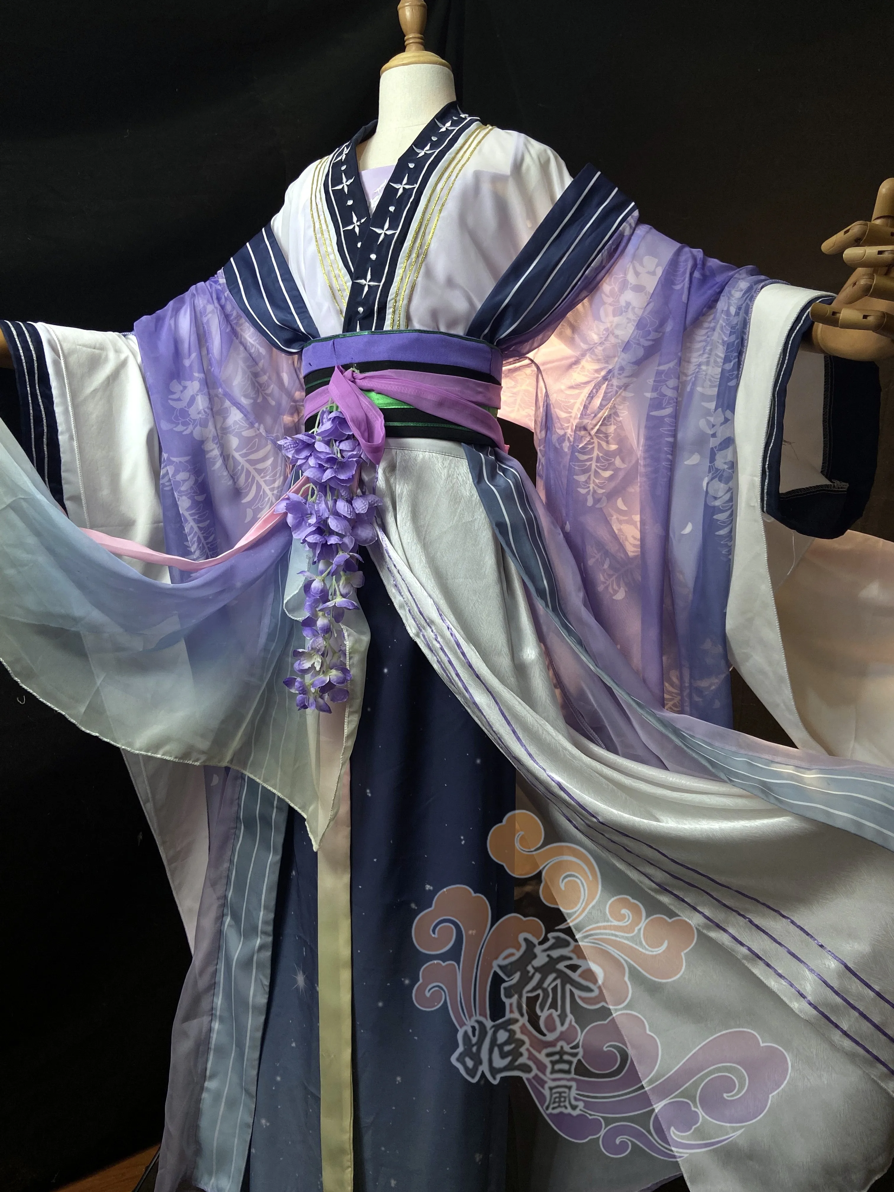 

Костюм для косплея Xiao Qiao Honkai: Star Rail Hanfu, китайские элементы, сказочные танцевальные представления, Хэллоуин, рождественские фантазии