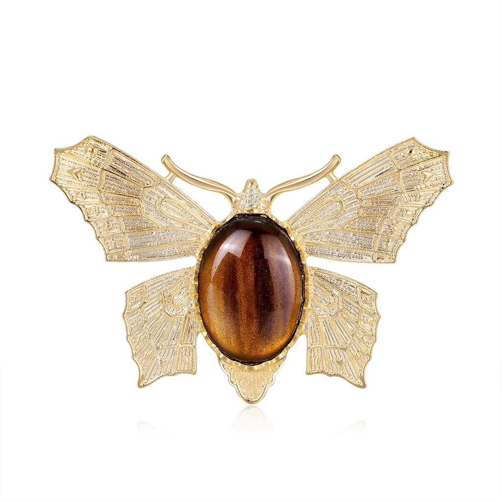 

Vintage Insect Brooch Alloy Beetle Brooch Pins Brooch Pins Trendy Jewelry Insect Badges Gift