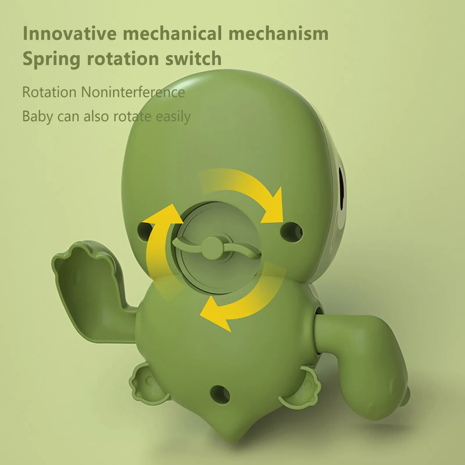 Toddlers Baby Dinosaur Bath Toys Floating Wind Up Swimming Bath Toys For Kids Shower Pool Bath Toys Boys Children Clockwork Toys