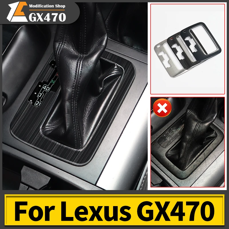 

Applicable to 2003-2009 Lexus 470 Interior Design Accessories Modified GX470 2004 2005 2006 2007 2008 Transmission Panel