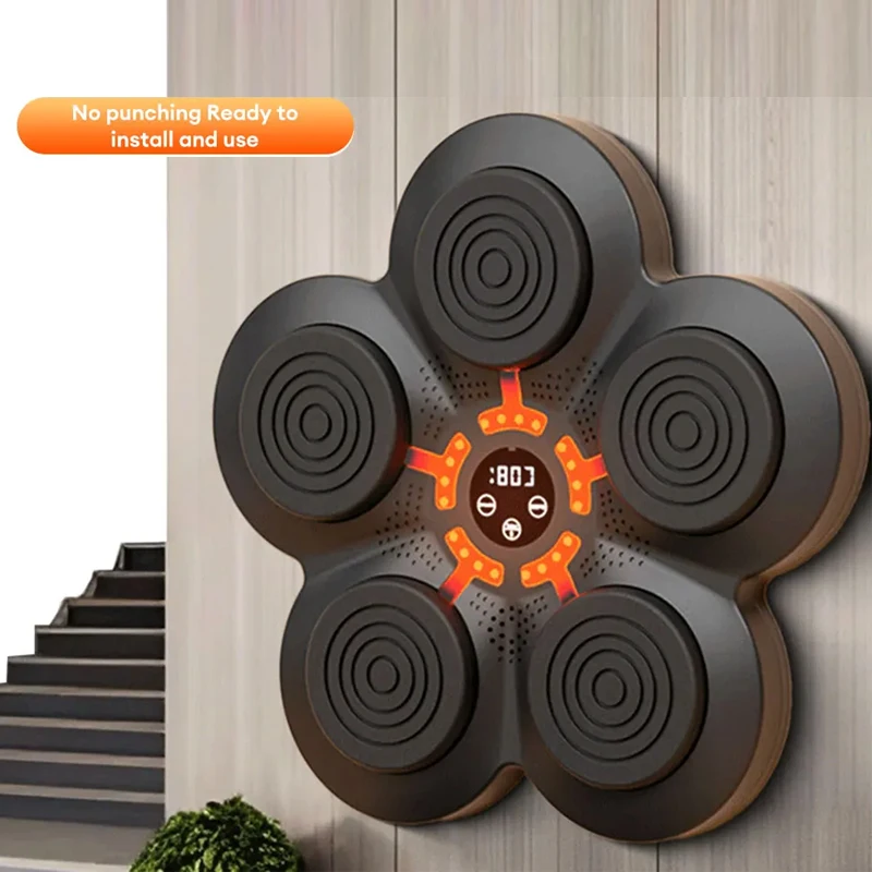 Умная музыкальная боксерская тренировочная машина боксерский тренажер для